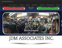 Tablet Screenshot of jdmassociatesinc.com